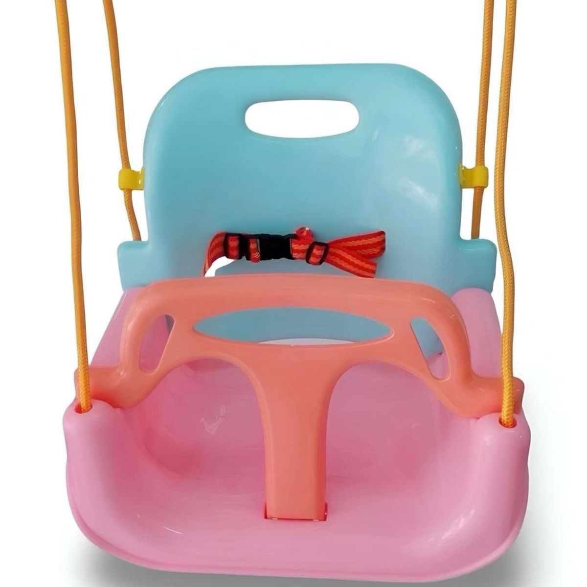 GENERICO - COLUMPIO 3 EN 1 PARA NIÑAS ROSA
