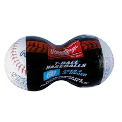 RAWLINGS - Pelota De Baseball T-Ball 6Ur pack de 2