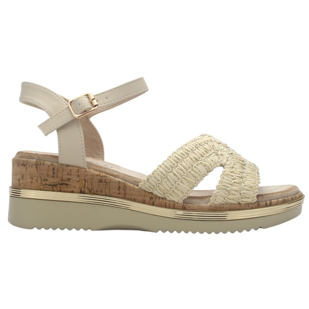 CHALADA - Sandalia Mujer Beige Casual Chalada Tera-4