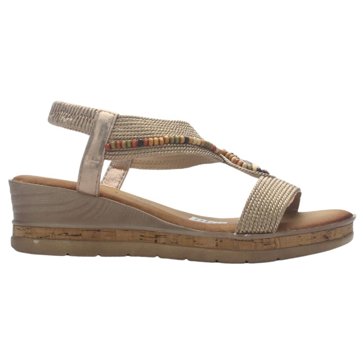 CHALADA - Sandalia Mujer Beige Casual Chalada Molina-1