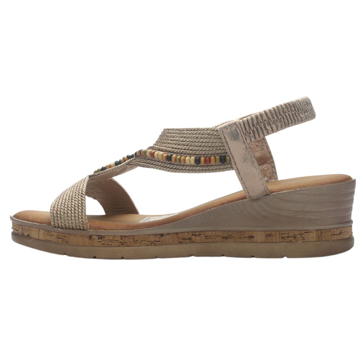 CHALADA - Sandalia Mujer Beige Casual Chalada Molina-1