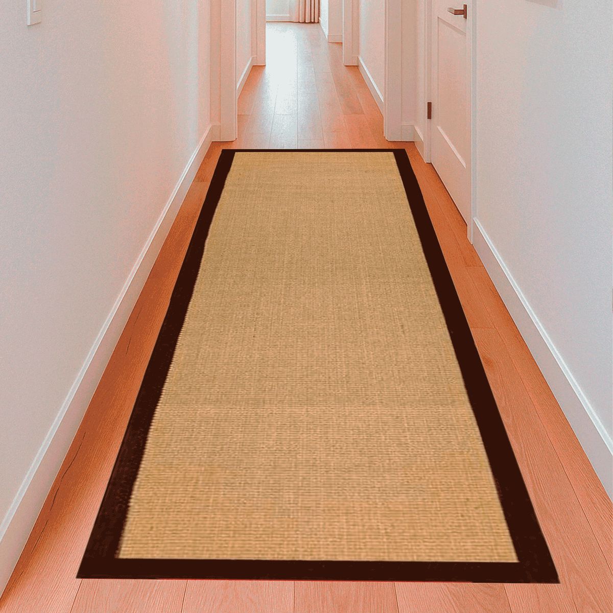 BAZHARS - Alfombra pasillo Yute 70X240 cm  Bab 1 Bazhars
