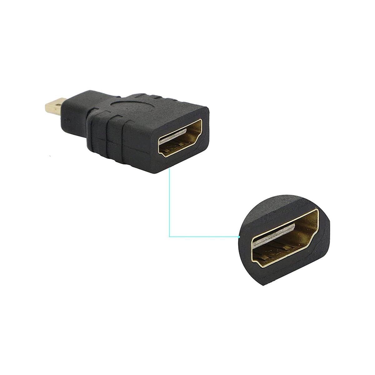ULINK - Adaptador Micro HDMI a HDMI  Ulink