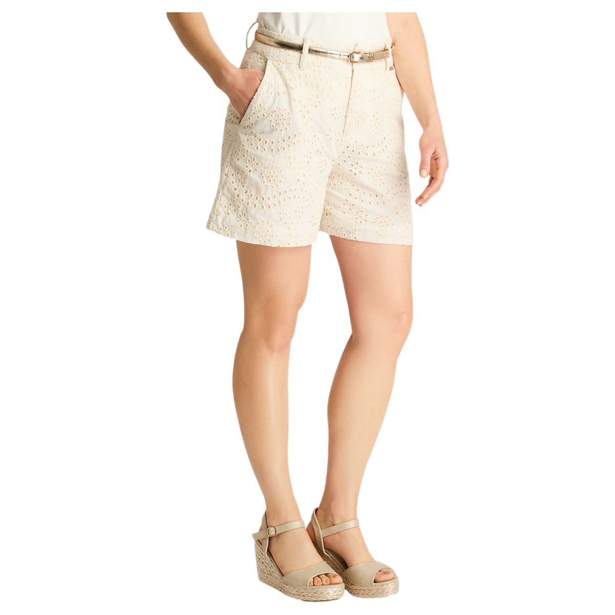 LORENZO DI PONTTI - Short Bermuda Mujer