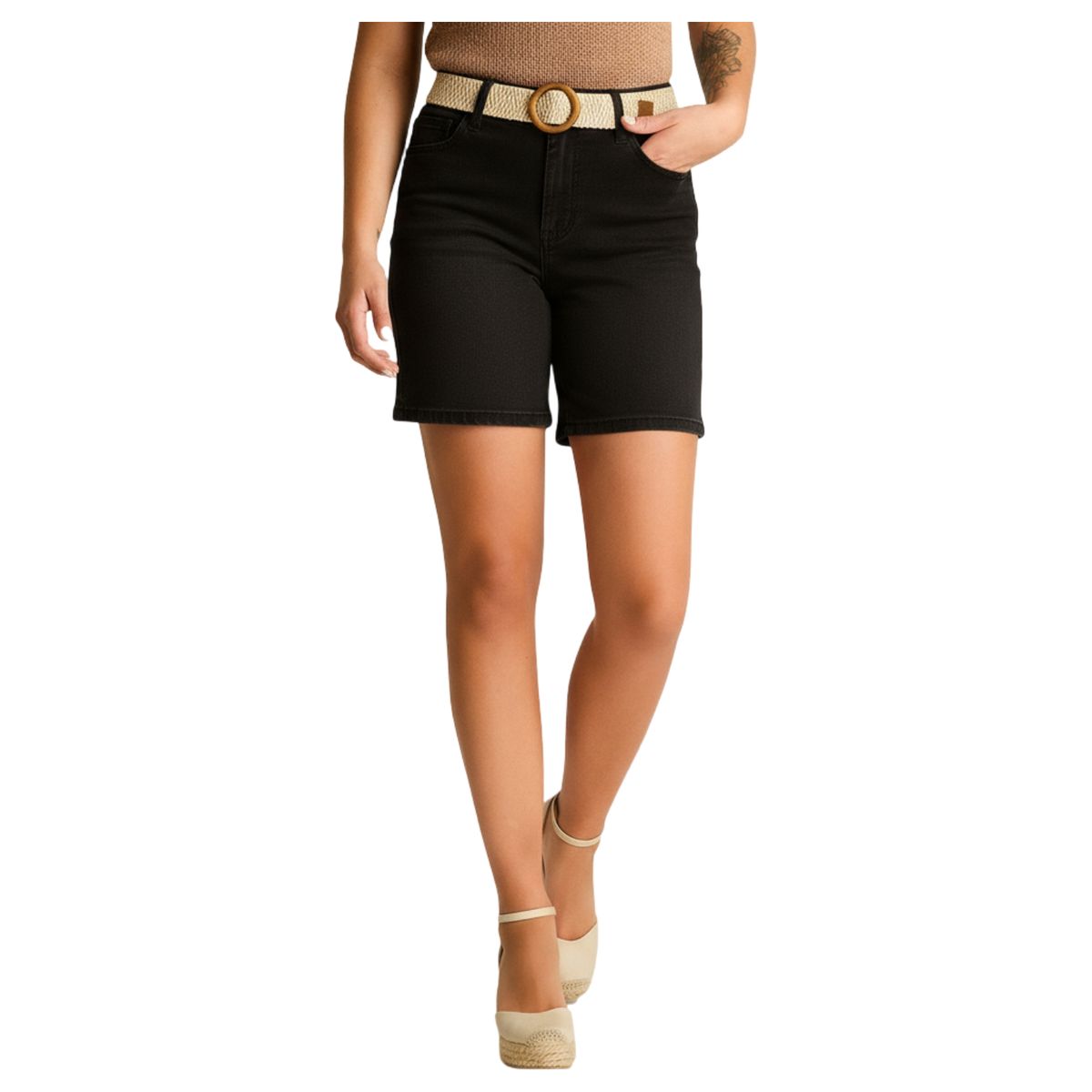 LORENZO DI PONTTI - Short Bermuda Mujer