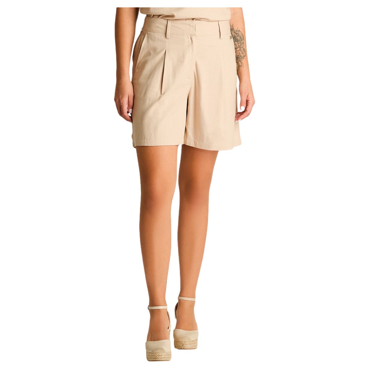 LORENZO DI PONTTI - Short Bermuda Mujer