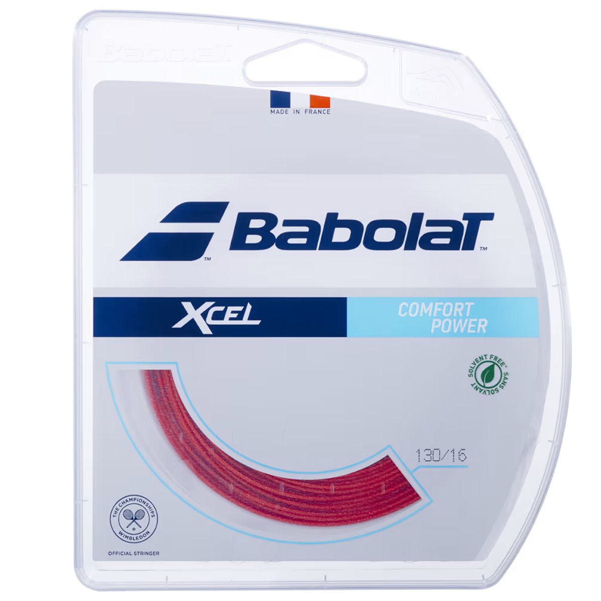 BABOLAT - CUERDA TENIS BABOLAT XCEL 1.25 X 12 MTS (ROJA)
