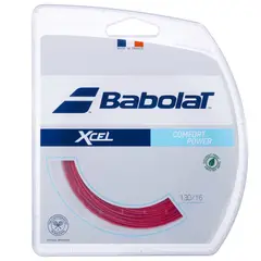 BABOLAT - CUERDA TENIS XCEL 1.25 X 12 MTS (ROJA)