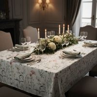 Mantel Antimanchas Pradera 180X280 cm