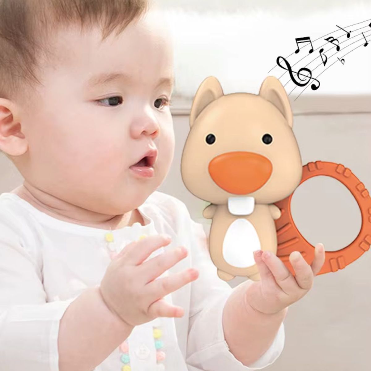 GENERICO - Sonajero Bebe Juguete Sensorial Variedades Cascabel