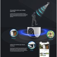 Camara Seguridad Wifi Exterior H8c Pro 2k 3MP 360 Deteccion Personas con IA