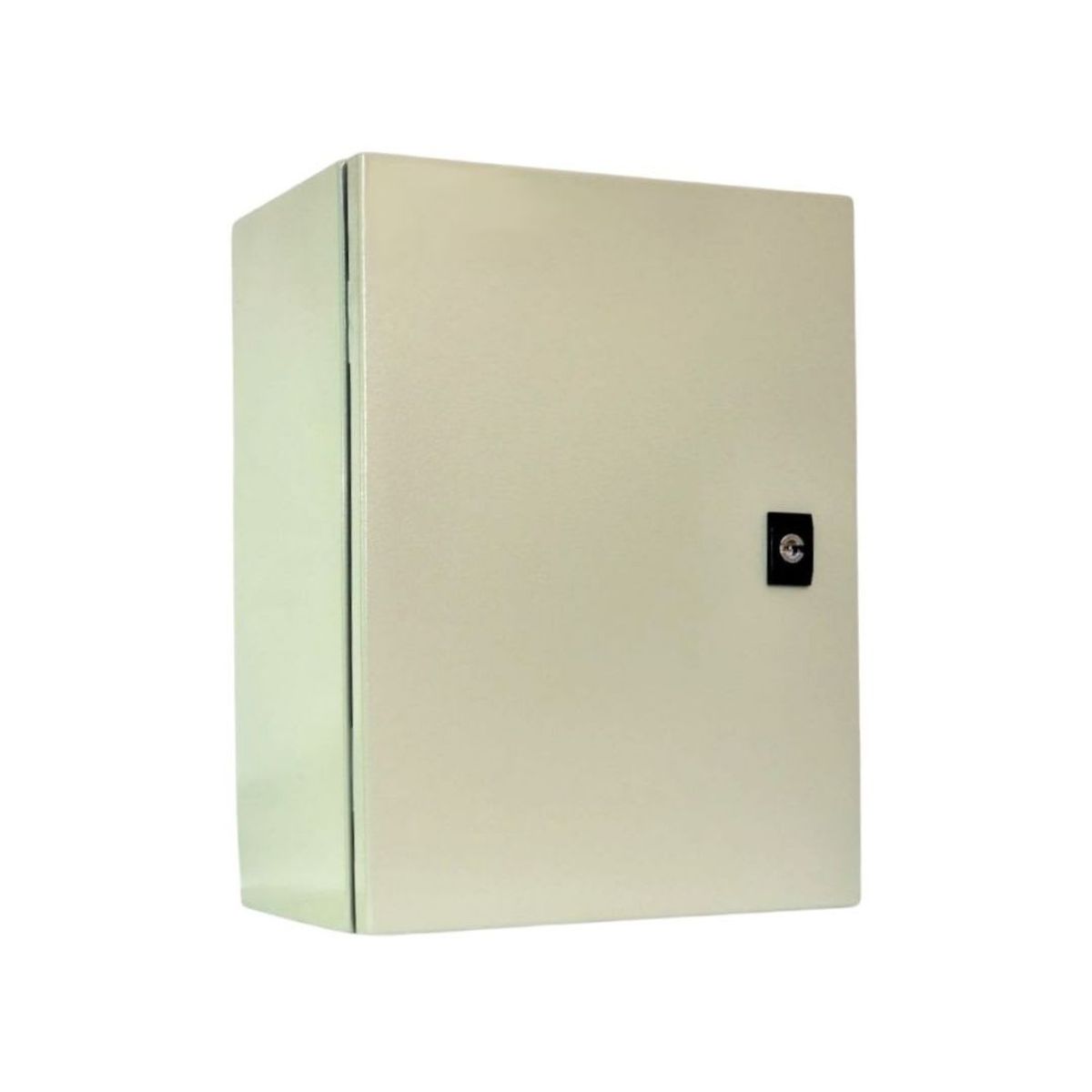 GENERICO - Gabinete Tablero Metalico 300x200x150mm 1 Puerta IP65 Ral 7035