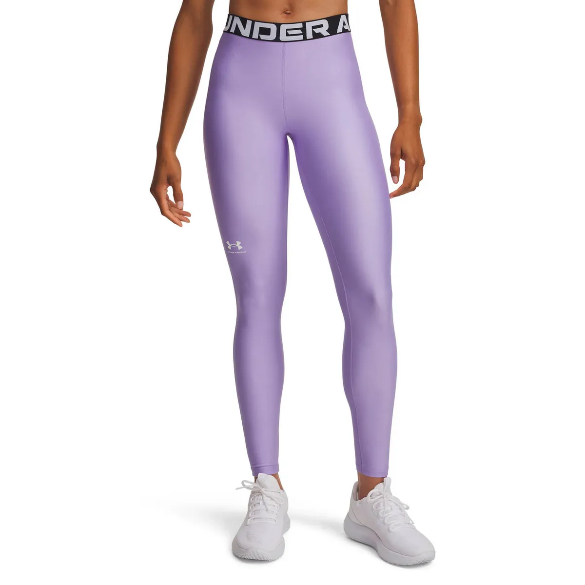 UNDER ARMOUR - Calzas Training para mujer HeatGear morado UNDER ARMOUR