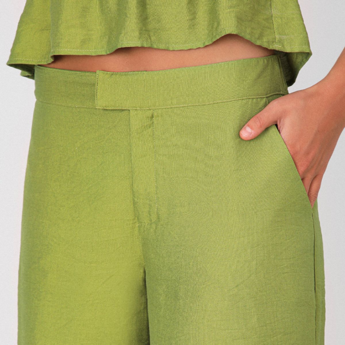 RAINDOOR - Pantalón Lino Mujer Raindoor