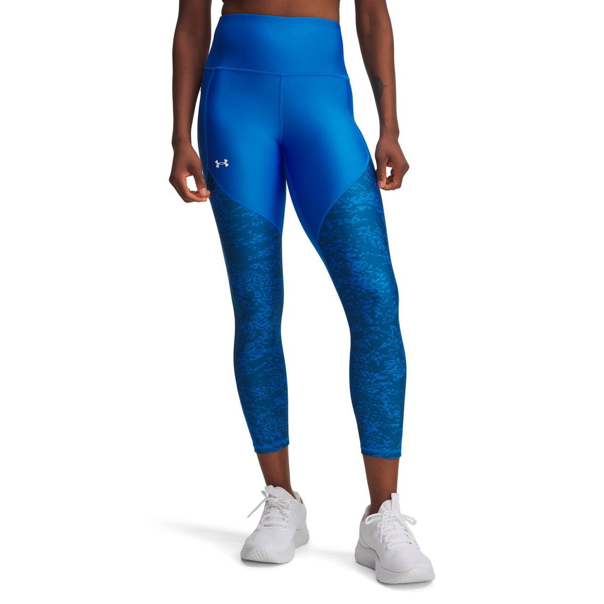 UNDER ARMOUR - Calza Training para mujer Tech Printed Panel Azul UNDER ARMOUR