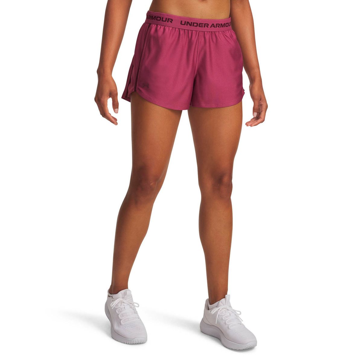 UNDER ARMOUR - Short Training para mujer Tech Play Up rojo UNDER ARMOUR