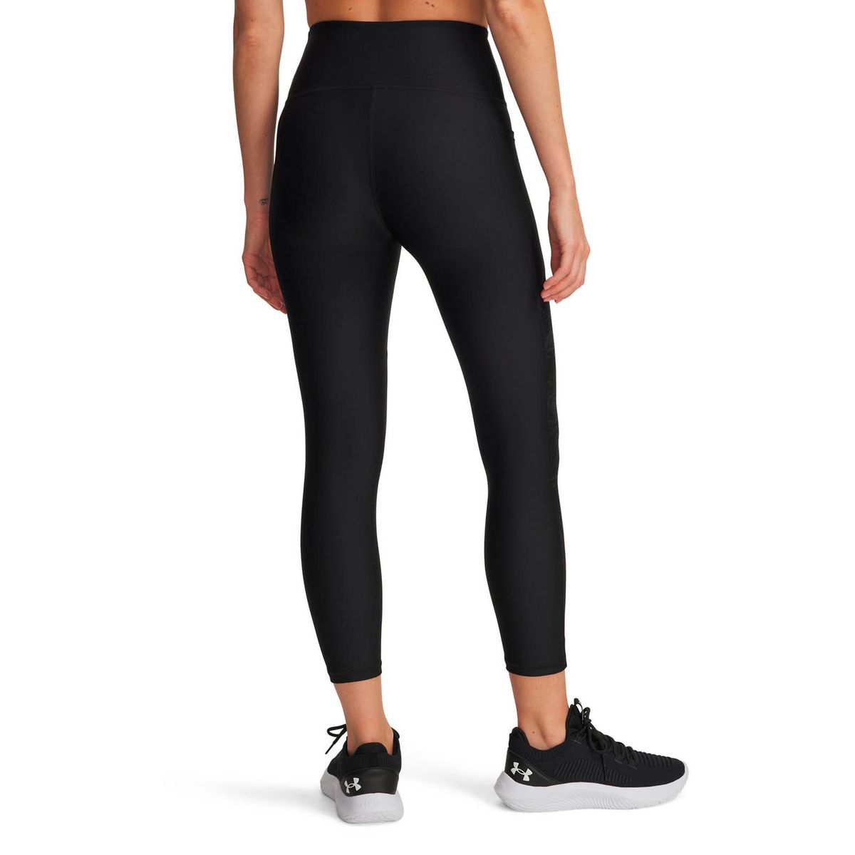UNDER ARMOUR - Calza Training para mujer Tech Printed Panel Negro UNDER ARMOUR