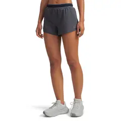 UNDER ARMOUR - Short Running para mujer Halo Run gris