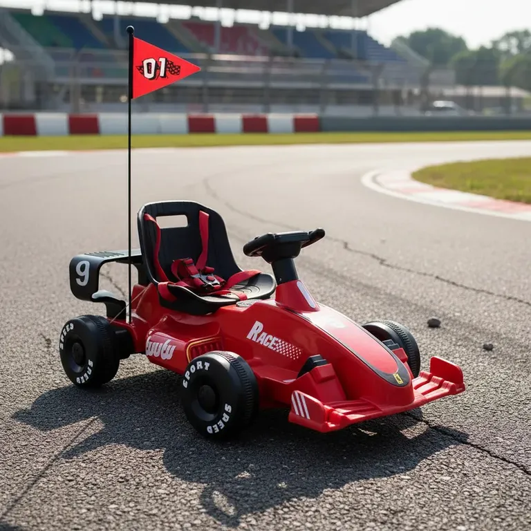 Auto Electrico F1 Schumi Ninos Ninas Infantil Rojo Rojo