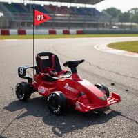 Auto Eléctrico F1 Schumi Niños Niñas Infantil Rojo