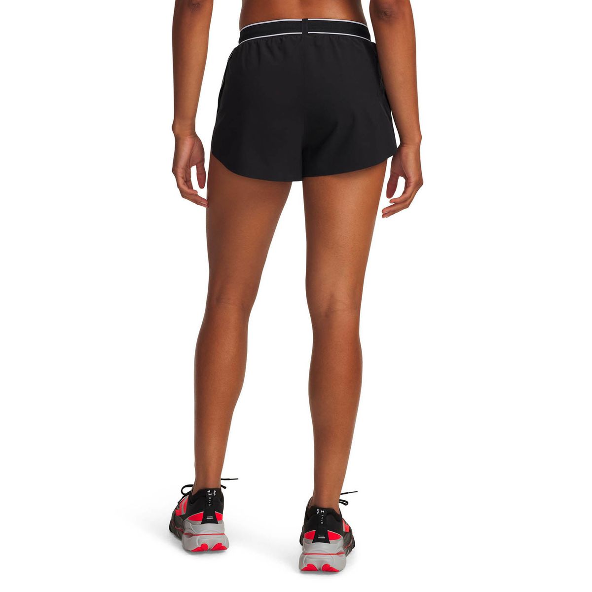 UNDER ARMOUR - Short Running para mujer Halo Run negro UNDER ARMOUR
