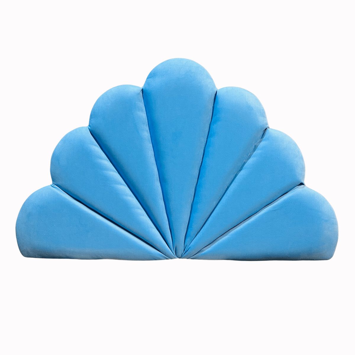 GENERICO - Respaldo Coral 1 1/2 celeste Felpa Muebles Rimar