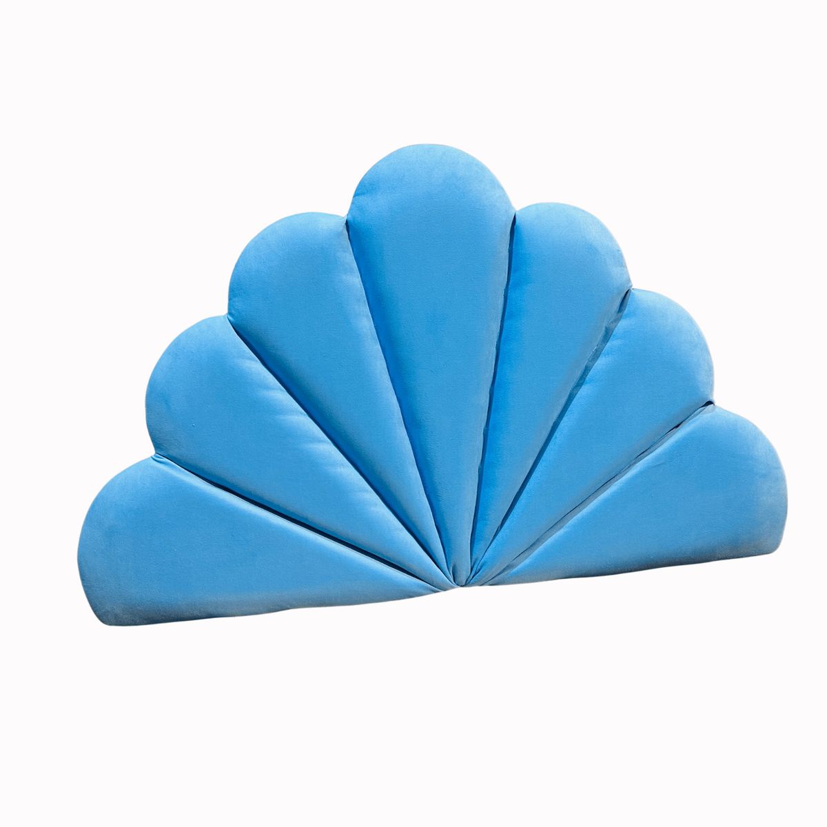 GENERICO - Respaldo Coral 1 1/2 celeste Felpa Muebles Rimar