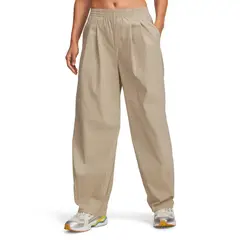 UNDER ARMOUR - Pantalones Lifestyle mujer Unstoppable Woven café