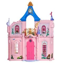 HASBRO - Juguete Casa Castillo De Pincesas 16 Accesorios Rosado