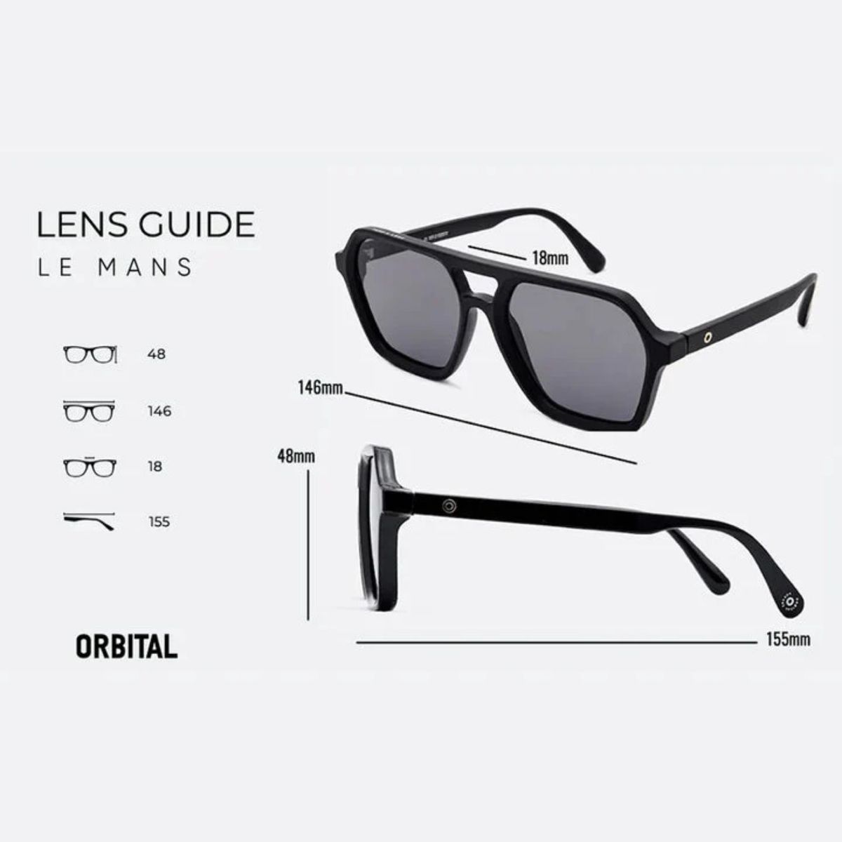 ORBITAL - Lentes de Sol Orbital Le Mans UV 400