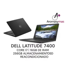 DELL - LATITUDE 7400 - Core I7 - 16Gb de Ram - 256Gb Almacenamiento Ssd - Reacondicionado