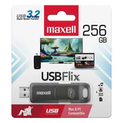 MAXELL - Pendrive USB FLIX 256GB 3.2