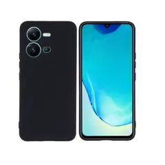 JOIGO - Carcasa Para Vivo V25 Goma Negro