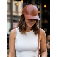Gorra Jockey Mujer Estrella Camel
