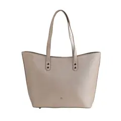 I D - Cartera Tote Reims Ecocuero Beige ID