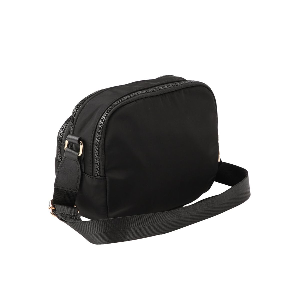 I D - Cartera Bandolera Nylon Gijon Negro  i-D