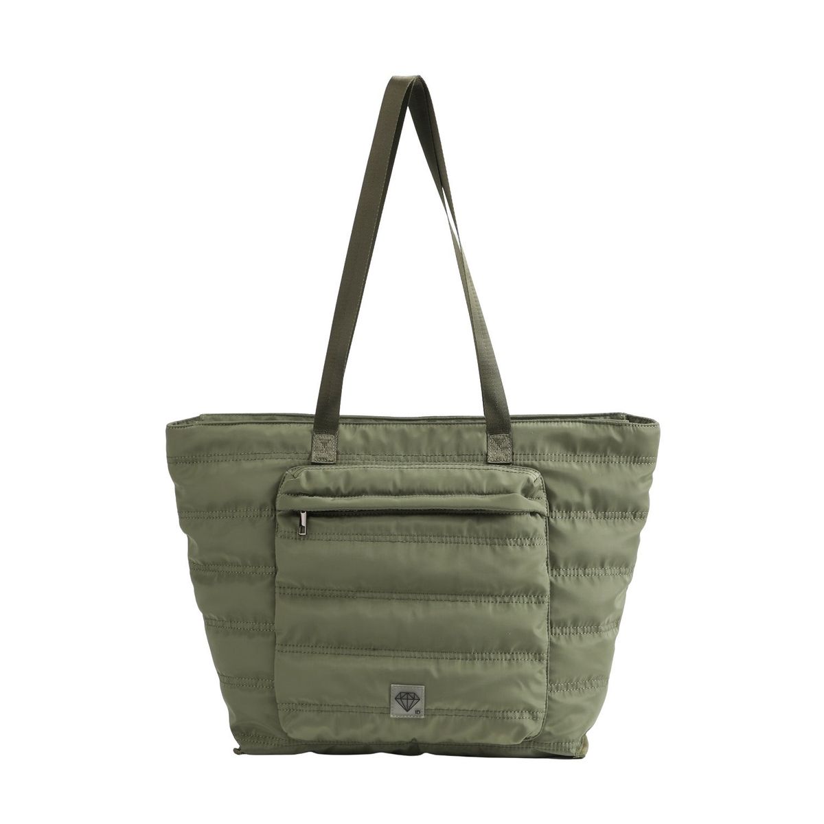 I D - Cartera Tote Oviedo Nylon Verde ID