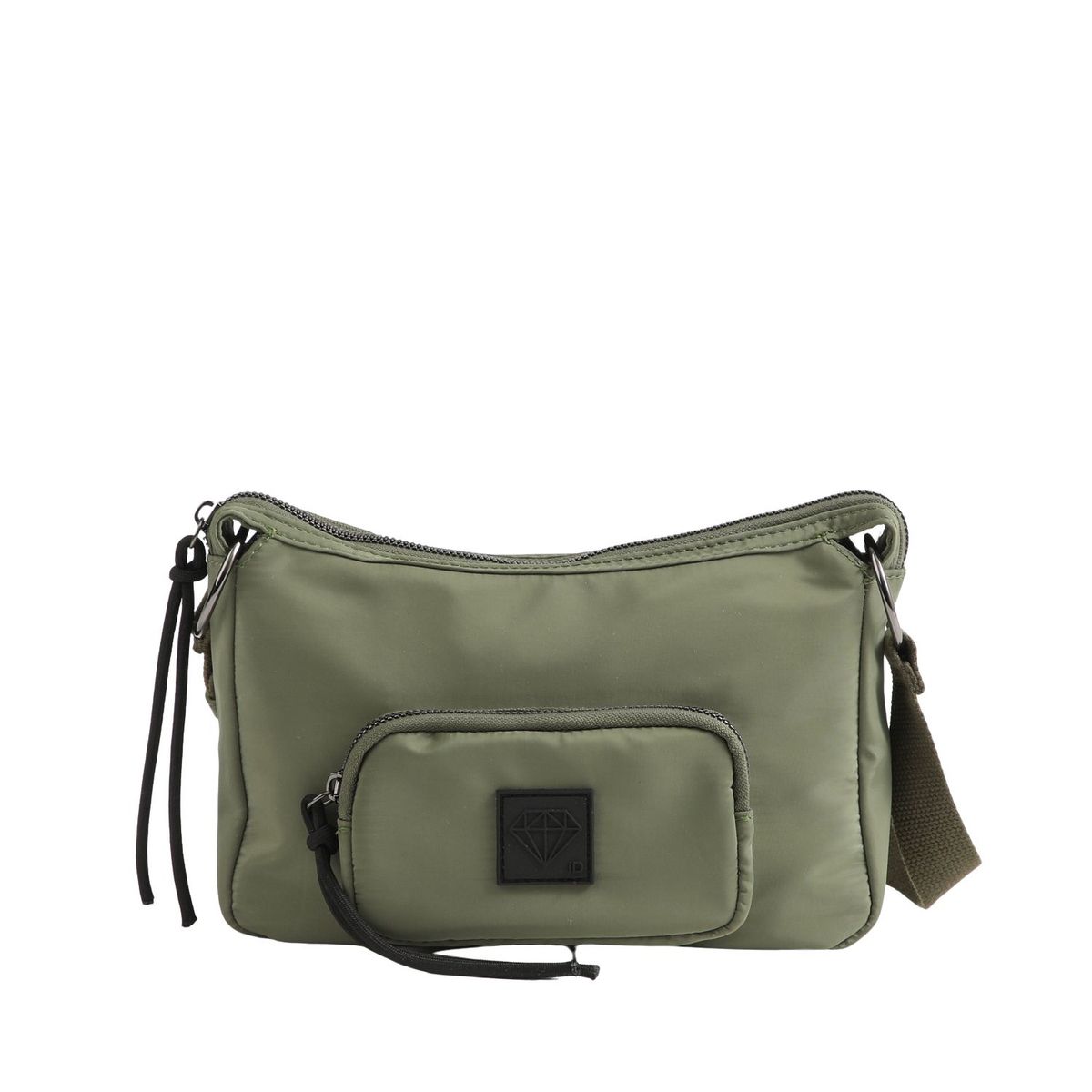 I D - Cartera Bandolera Burgos Nylon Verde ID