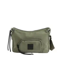 I D - Cartera Bandolera Burgos Nylon Verde ID