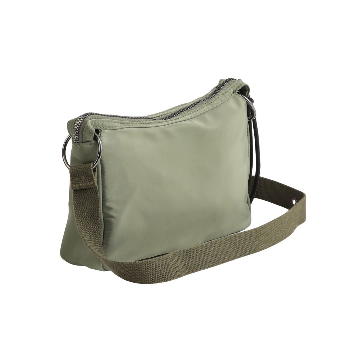 I D - Cartera Bandolera Burgos Nylon Verde ID