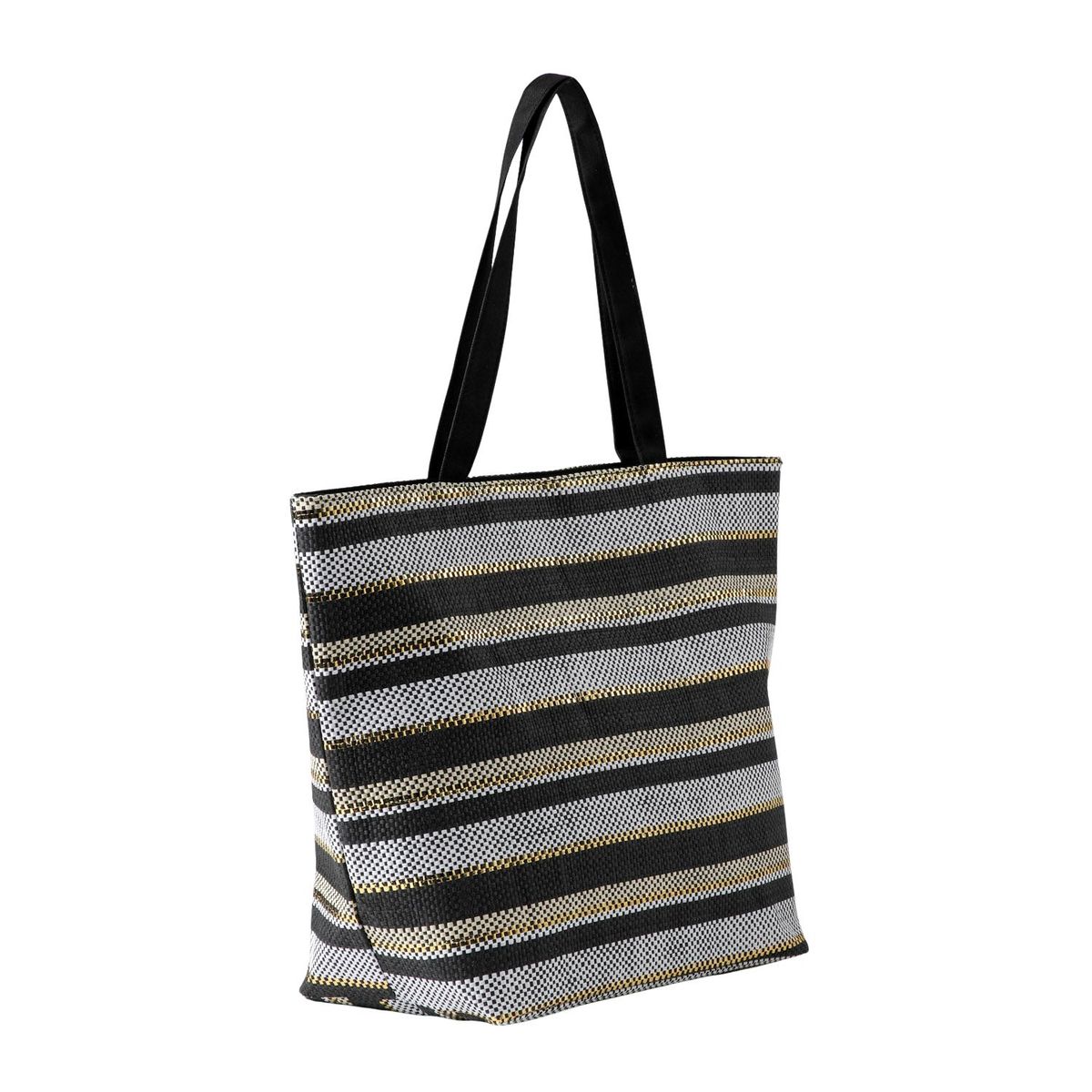 I D - Cartera Tote Trento Negro Playa ID