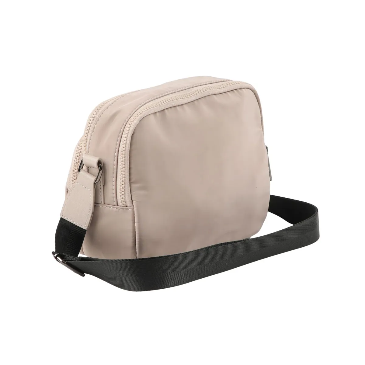 I D - Cartera Bandolera Gijon Nylon beige ID