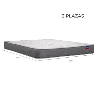 Imagen 2 del producto Colchón Comprimido Danubio 2 plazas