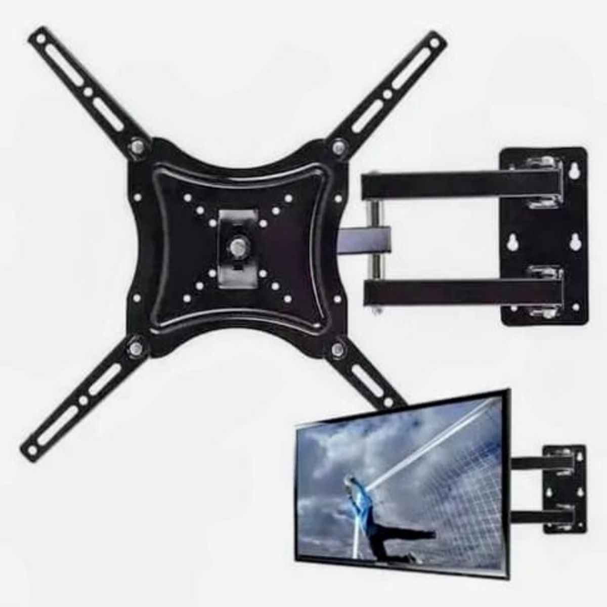  - Soporte Televisor Tv Con Brazo 14-55 Pulgadas Hasta 50 Kilos