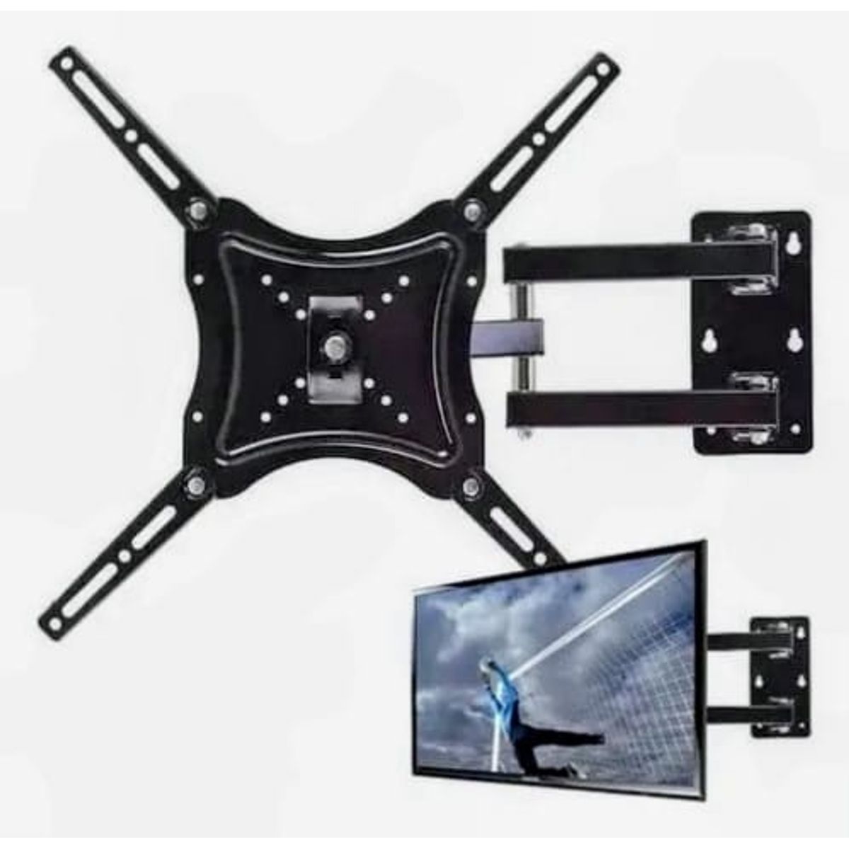  - Soporte Televisor Tv Con Brazo 14-55 Pulgadas Hasta 50 Kilos
