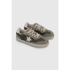 COLLOKY - Zapatilla de Niña Multicolor con Cordón-Velcro