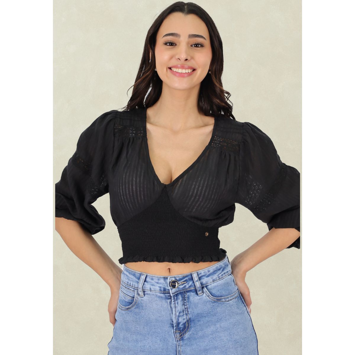 TENTATION - Top Elasticado Black Tentation