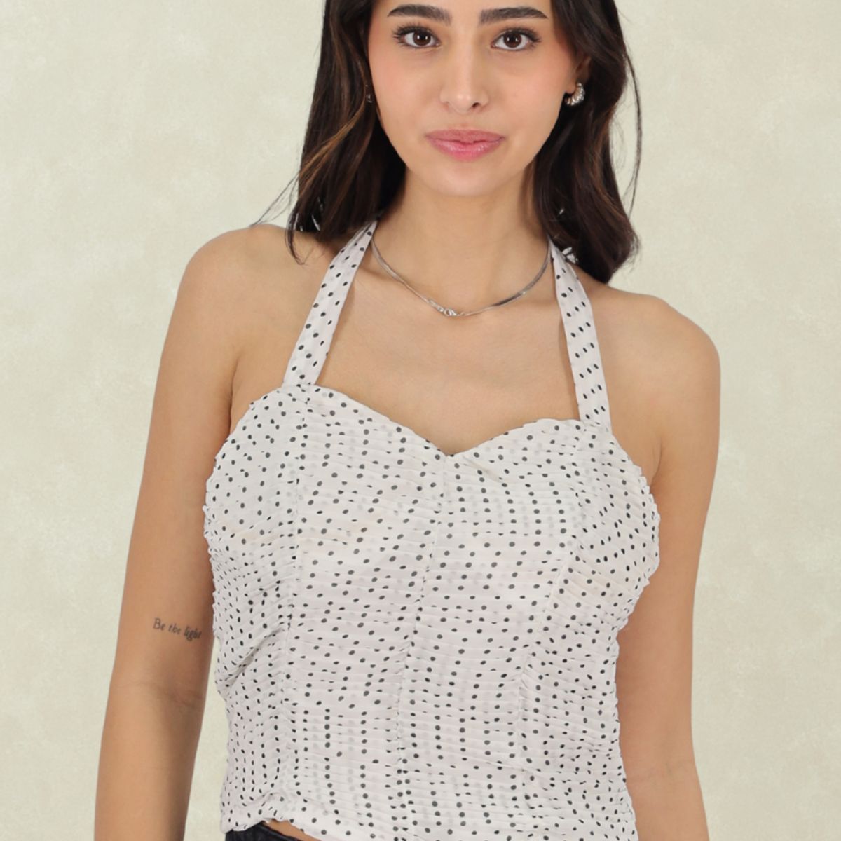 TENTATION - Top Lunares Black  Tentation