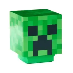 GENERICO - Cubo Lampara Cabeza Creeper Minecraft Recargable
