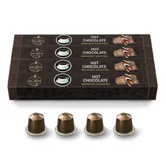 REAL COFFEE - Pack 80 Cápsulas Dark Chocolate Caliente